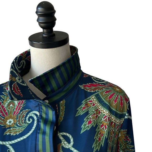 Gretchen Scott Everywhere Dress in Navy Plume | XL - Picture 4 of 10